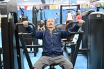 Spor tutkunu 86 yaşındaki ’süper dede’, gençlere taş çıkartıyor