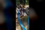 Su arızasını gidermeye çalışan muhtar kayalıklardan düştü