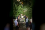 Su kuyusuna düşen inek, saatler süren çalışma sonrasında kurtarıldı