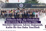 Süheyla-Sıtkı Alp Ortaokulu 2026 LGS’de il birincisi oldu