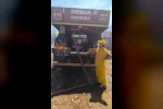 Şuhut Orman İşletme Müdürlüğü personelleri Milas yangınında görev aldı