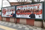Sungurlu’dan Çorum FK’ye Süper Lig yolunda pankartlı destek