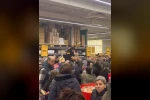 Süpermarkette kampanya izdihama yol açtı