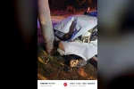 Susurluk’ta otomobil şarampole devrildi:1 yaralı