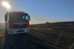 Susurluk’taki arazi yangını ekiplerin ortak müdahalesiyle söndürüldü
