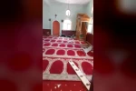 Tahrip edilen köy camisi belediye ekiplerince yeniden ibadete hazır hale getirildi