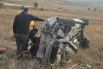 Takla atan otomobil hurdaya döndü: 1 yaralı