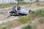 Takla atan otomobildeki 8 yaşındaki çocuk hayatını kaybetti