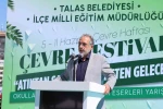 Talas’ta çevre bilinci şenlikle bütünleşti