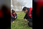 Tarım arazilerinde hastalık ve zararlı kontrolleri yapıldı 