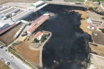 Tarlada çıkan yangın yerleşim yerlerine ulaşmadan söndürüldü