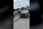 Tarsus-Adana otoyolunda kaza: 1 ölü, 4 yaralı