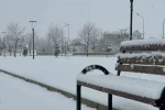 Tatvan’da kar yağışı