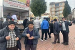 Tavşanlı protokolü ve vatandaşlar lokma etkinliğinde buluştu