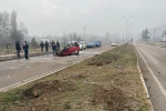 Tavşanlı’da otomobil takla attı: 1 yaralı