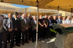 Tedavi gördüğü hastanede vefat eden belediye başkanının eşi toprağa verildi