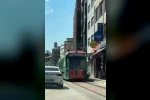Tehlikeli yolculuk kamerada