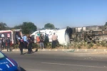 Tekirdağ’da kamyon kazası: 1 yaralı