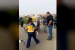 Tekirdağ’da motosiklet kazasında sürücü yaralandı