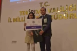 Tekirdağ’da "Sağlıklı Nesil Sağlıklı Gelecek" yarışmasında dereceye giren öğrenciler ödüllerini aldı