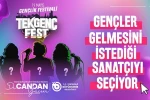 Tekirdağ’da sahne alacak sanatçıları gençler belirleyecek