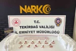 Tekirdağ’da uyuşturucu operasyonları: 8 tutuklama