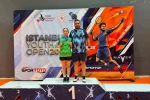 Tekirdağlı milli badmintoncudan altın ve bronz madalya