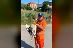Temizlik personelinin duyarlılığı yaralı Leyleğe umut oldu