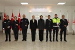 Tercan’da Polis Haftası etkinlikleri kapsamında ziyaretler gerçekleştirildi