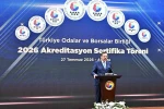 TOBB’da 73 oda ve borsaya sertifika verildi