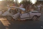 Tofaş hurdaya döndü: 2 yaralı