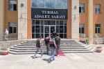 Tokat’ta 24 yıl 9 ay hapis cezası bulunan firari jandarma operasyonuyla yakalandı
