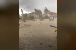 Tokat’ta fırtına ve sağanak hayatı olumsuz etkiledi