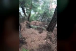 Tokat’ta heyelan ve kaya düşmesi nedeniyle 13 daire tahliye edildi
