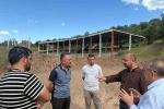 Tosya’da güreş sahasını yenileme çalışmaları sürüyor