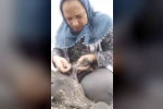 Trabzon’da karabatak kurtarma operasyonu gülümsetti