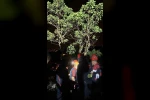 Trabzon’da sarp yamaçta mahsur kalan şahıs kurtarıldı
