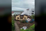 Trabzon’un Araklı ilçesinde yangında 2,5 ton fındık kül oldu