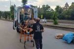 Trafiğe kapalı alanda kaza: 1 yaralı
