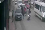 Trafik kazası sonrası çıkan kavgaya tazyikli su müdahalesi