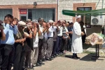 Trafik kazasında hayatını kaybeden çift son yolculuğuna uğurlandı