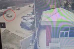 Trafikte korku dolu anlar kamerada: Otomobil böyle savruldu