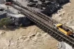 TSK’nın yaptığı köprüden test geçişler yapıldı