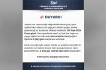 Tunceli’de eğitime 1 gün ara