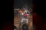 Tunceli’de kapalı yollar aşıldı, ayağı kırılan yaşlı kadın hastaneye ulaştırıldı