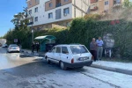 Turgutlu’da seyir halindeki otomobil alev aldı