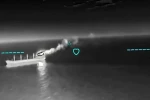 Türk bayraklı "Mv Reyhan Sarı" isimli kuru yük gemisine yapılan dron saldırısının görüntüleri ortaya çıktı