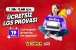 Türk Telekom’dan 7. sınıf öğrencilerine ücretsiz sınav