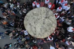 Türkiye’nin en büyük tenceresinde 6 ton pilav pişirildi