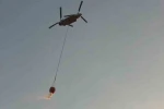 Türkiye’nin en büyük yangın söndürme helikopteri sahaya indi